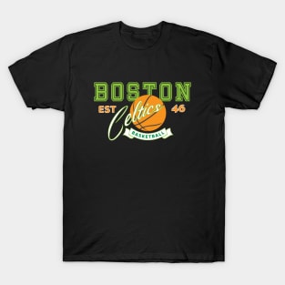 Boston Celtics Basketball T-Shirt